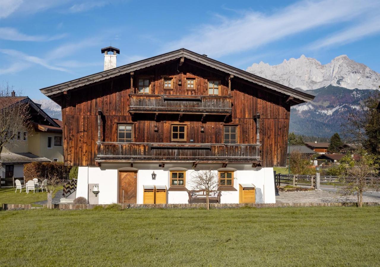 Landhaus Ammer Oberndorf in Tirol Buitenkant foto