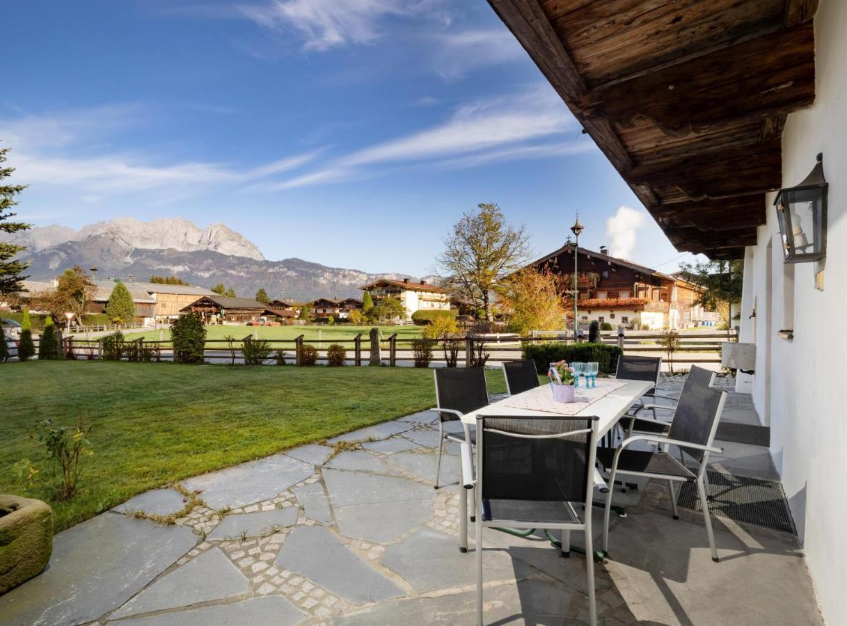 Landhaus Ammer Oberndorf in Tirol Buitenkant foto